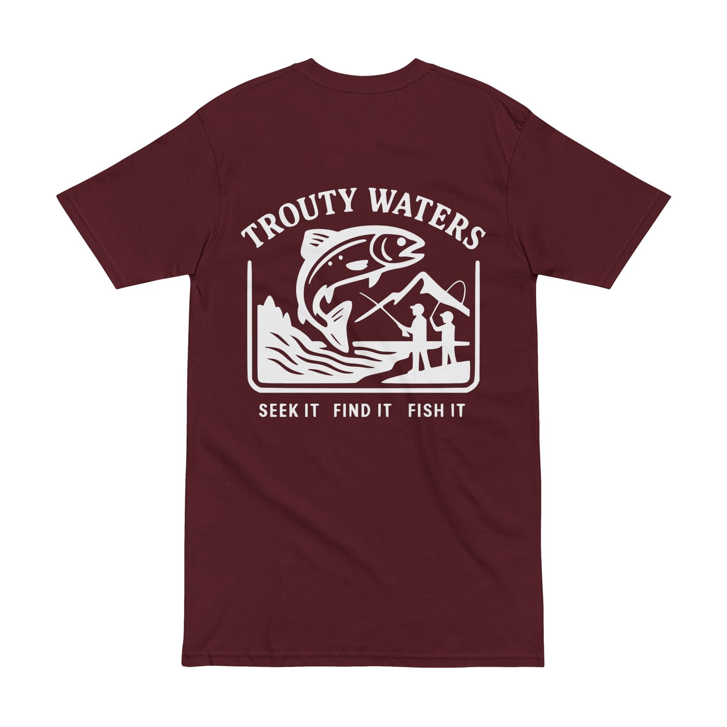 Trouty Water Original Tee - Men's Heavyweight Shirt for Anglers