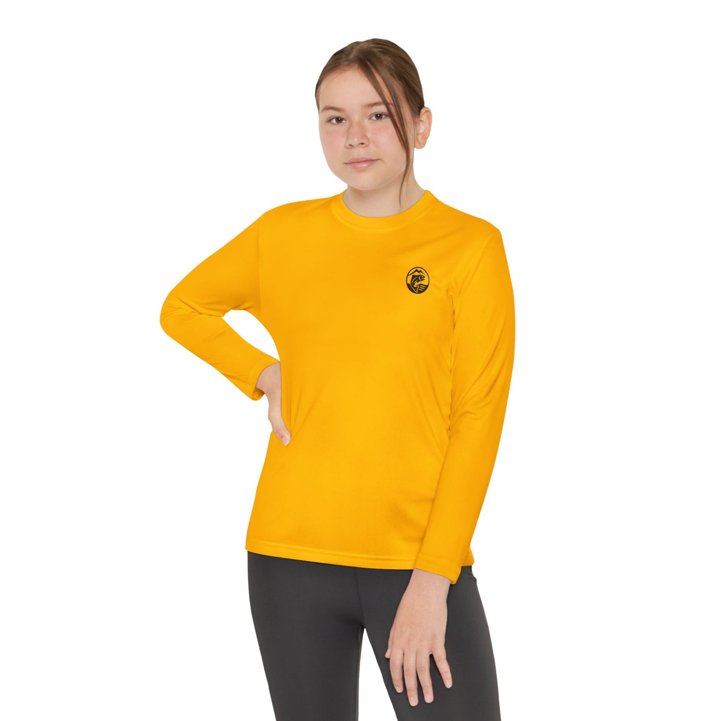 Trouty Water Bear - Youth Long Sleeve Tee
