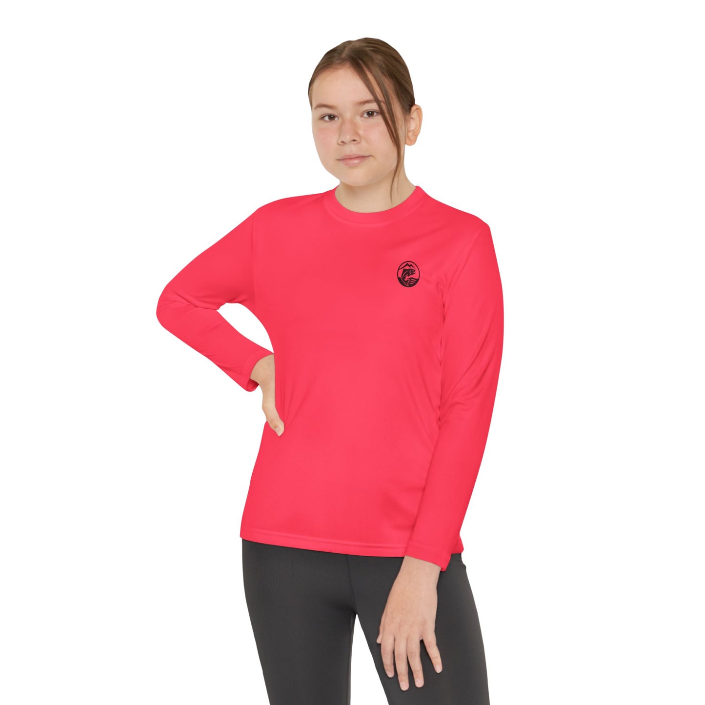 Trouty Water Bear - Youth Long Sleeve Tee