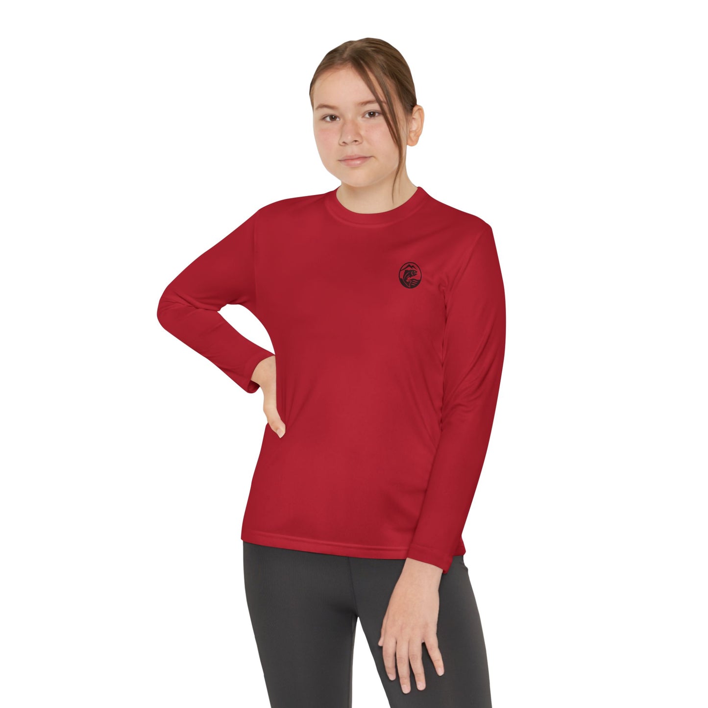 Trouty Water Bear - Youth Long Sleeve Tee