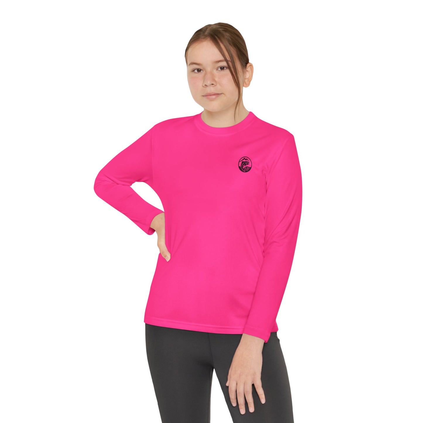 Trouty Water Bear - Youth Long Sleeve Tee