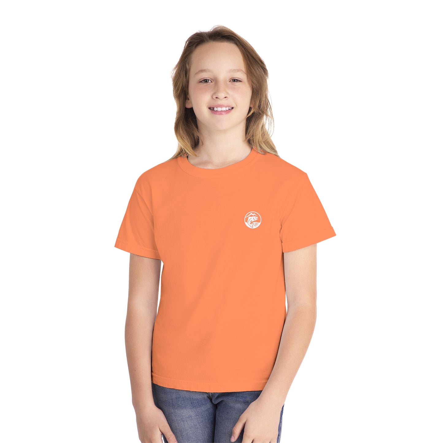 Adventure-Inspired Youth Midweight Tee, Camping Shirt, Outdoor Fun Tee, Kids Hiking Apparel, Nature Outing Top, Travel Shirt