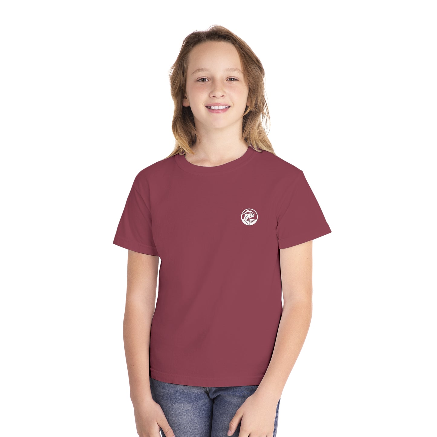 Adventure-Inspired Youth Midweight Tee, Camping Shirt, Outdoor Fun Tee, Kids Hiking Apparel, Nature Outing Top, Travel Shirt