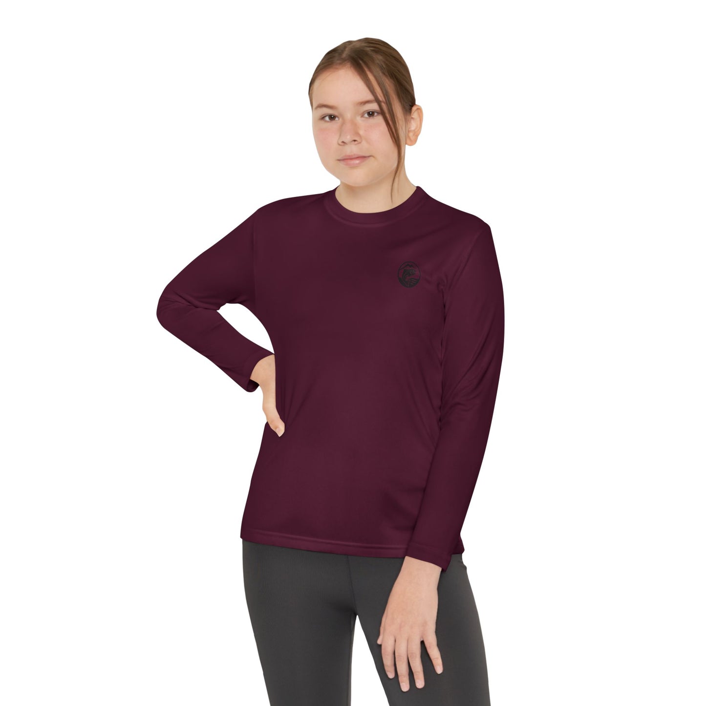 Trouty Water Bear - Youth Long Sleeve Tee