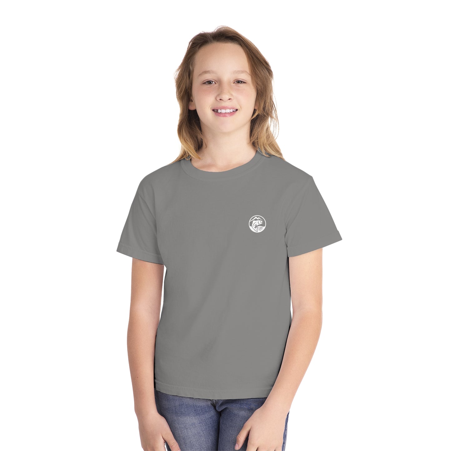 Adventure-Inspired Youth Midweight Tee, Camping Shirt, Outdoor Fun Tee, Kids Hiking Apparel, Nature Outing Top, Travel Shirt