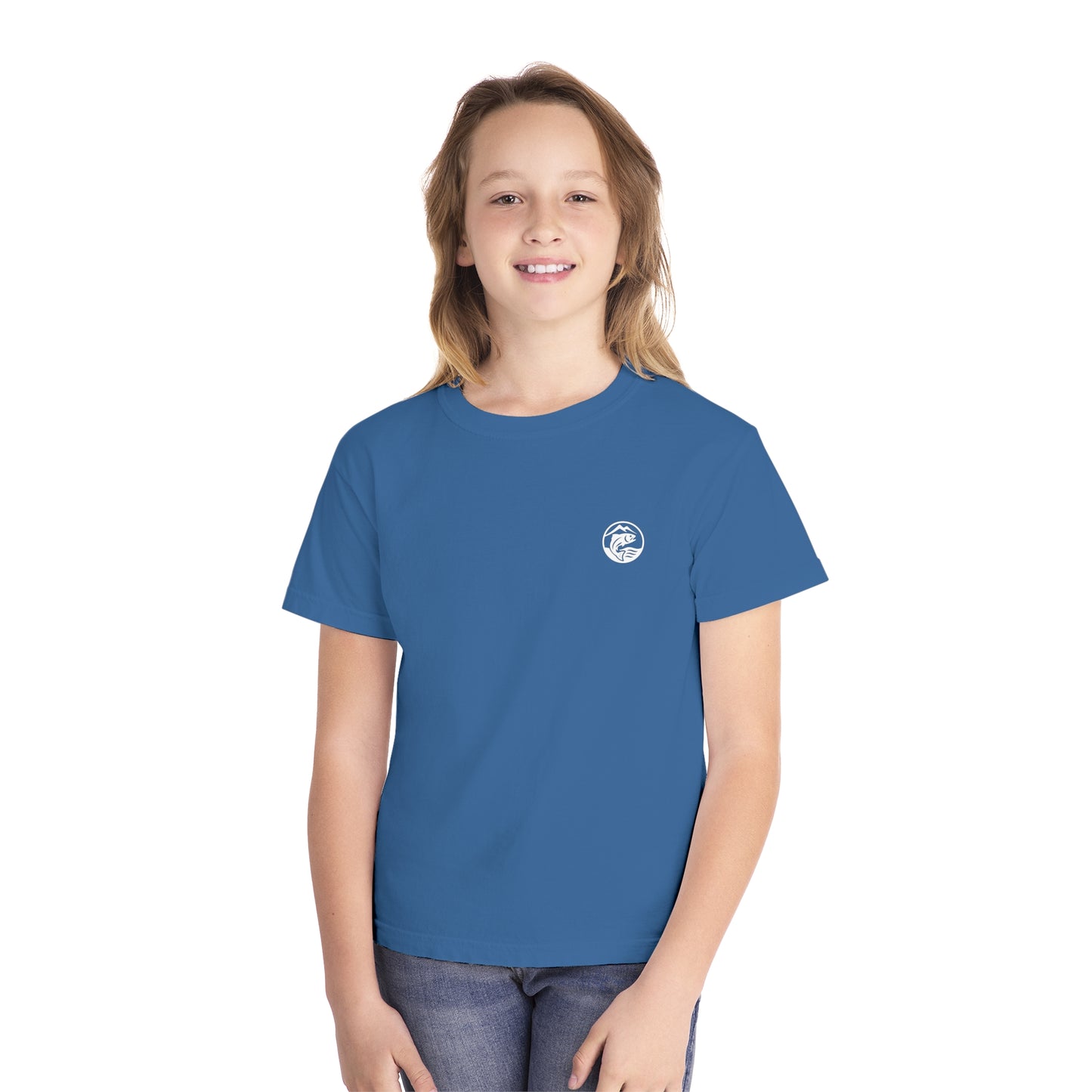 Adventure-Inspired Youth Midweight Tee, Camping Shirt, Outdoor Fun Tee, Kids Hiking Apparel, Nature Outing Top, Travel Shirt