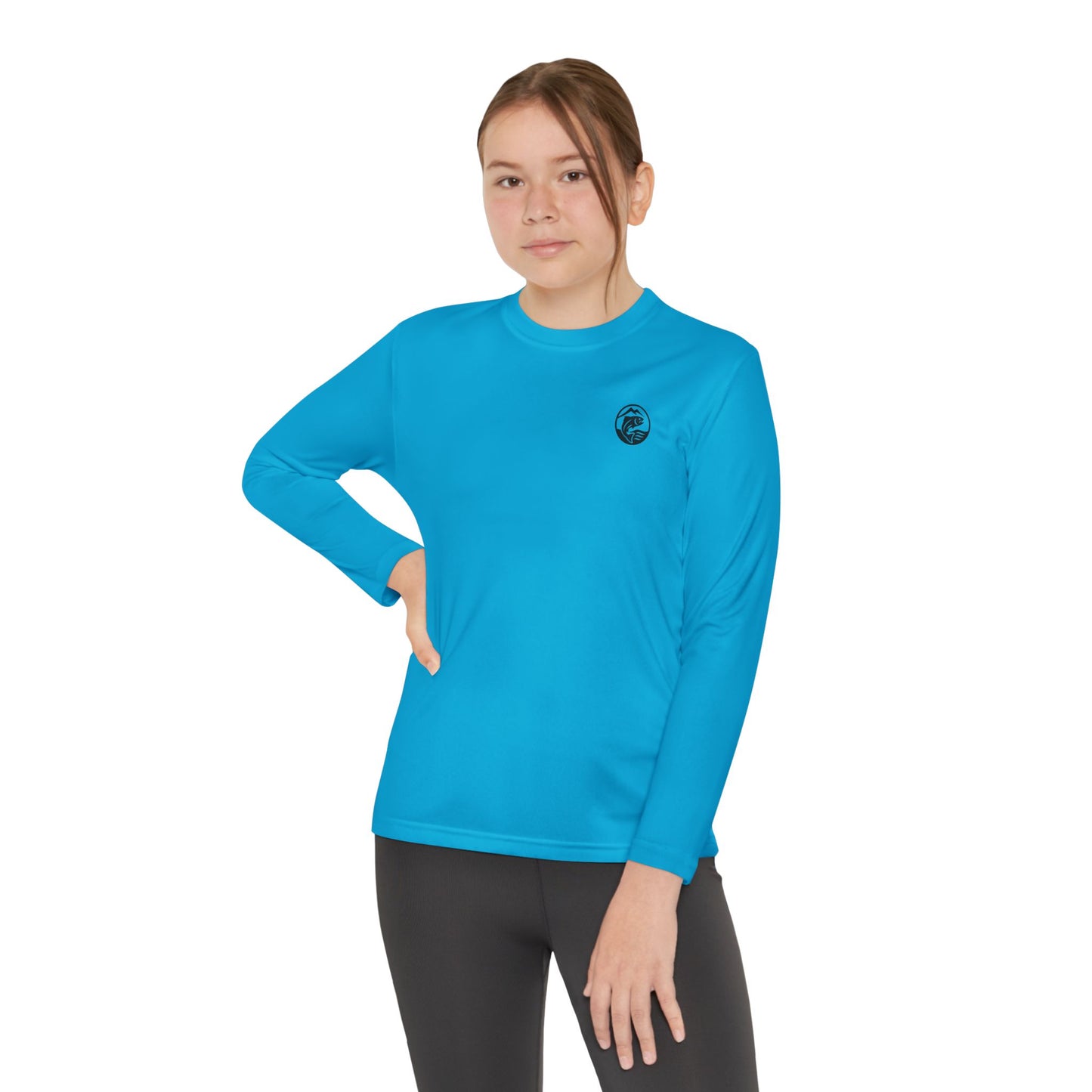 Trouty Water Bear - Youth Long Sleeve Tee