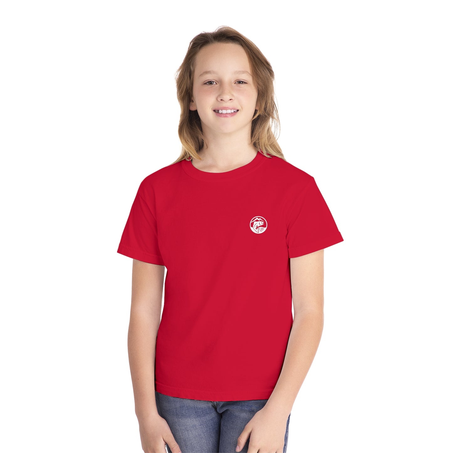 Adventure-Inspired Youth Midweight Tee, Camping Shirt, Outdoor Fun Tee, Kids Hiking Apparel, Nature Outing Top, Travel Shirt