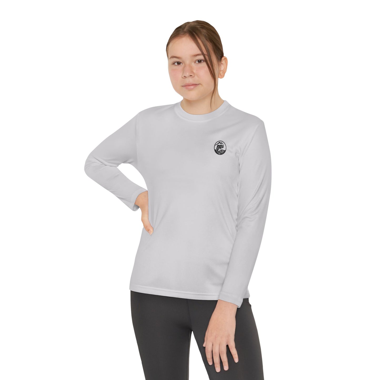 Trouty Water Bear - Youth Long Sleeve Tee
