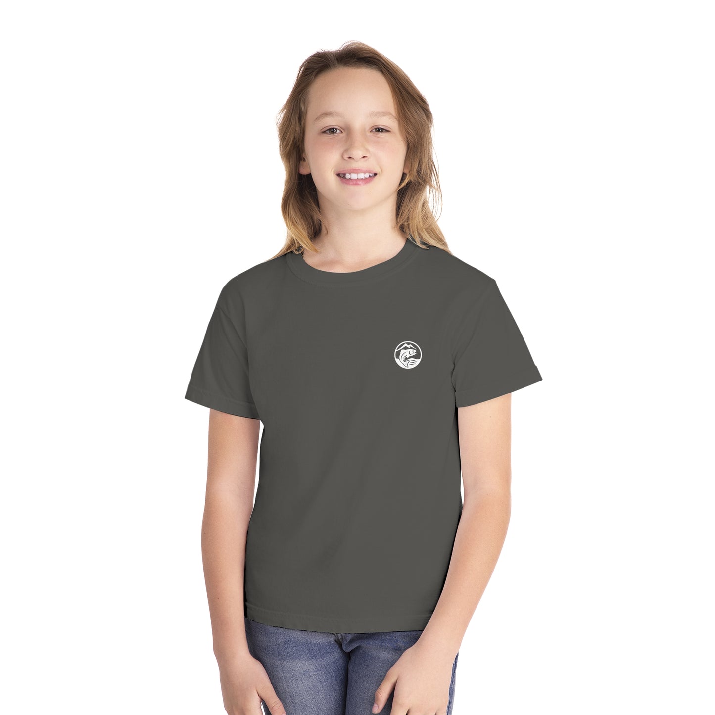 Adventure-Inspired Youth Midweight Tee, Camping Shirt, Outdoor Fun Tee, Kids Hiking Apparel, Nature Outing Top, Travel Shirt