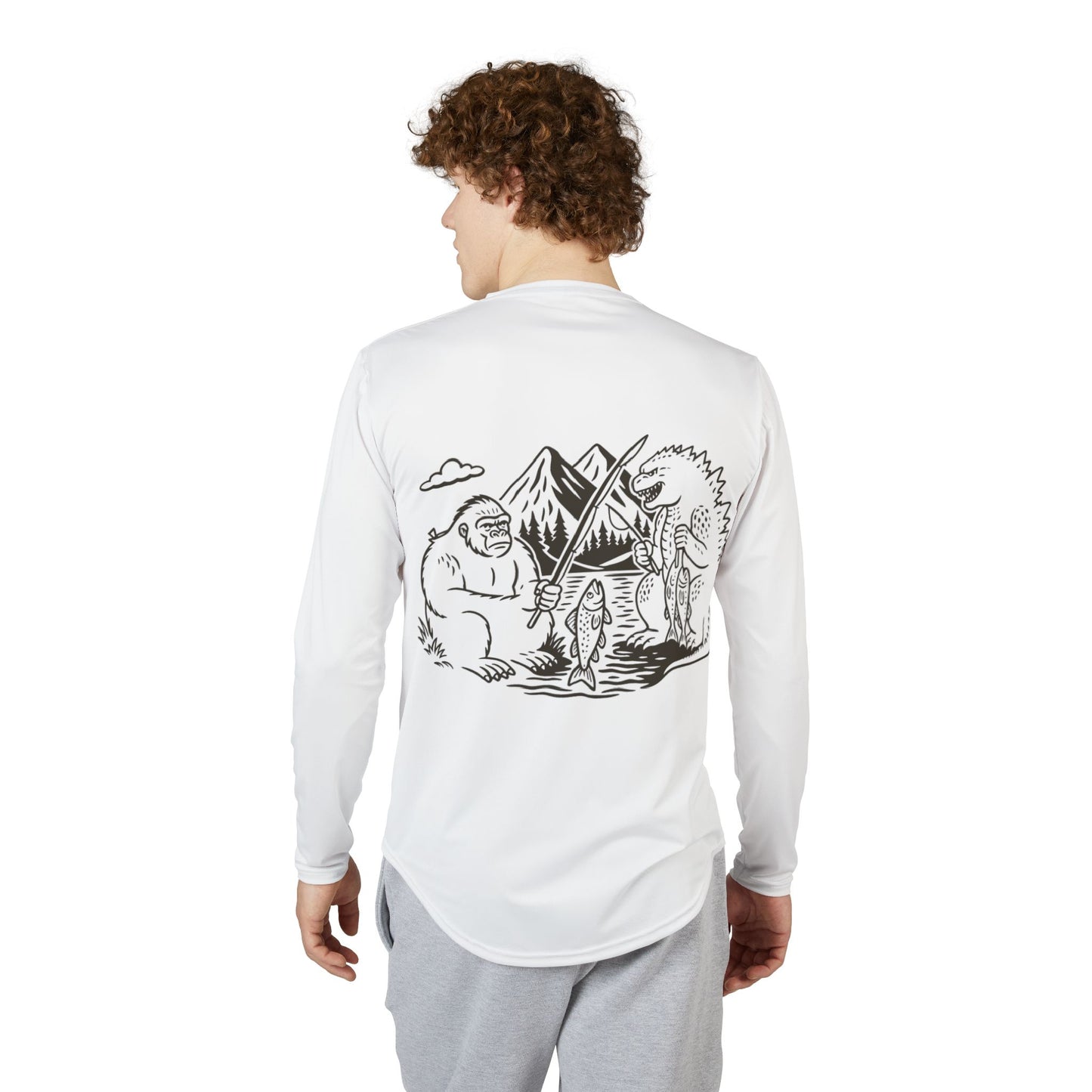 Men's UV Protection Long Sleeve Shirt (AOP)