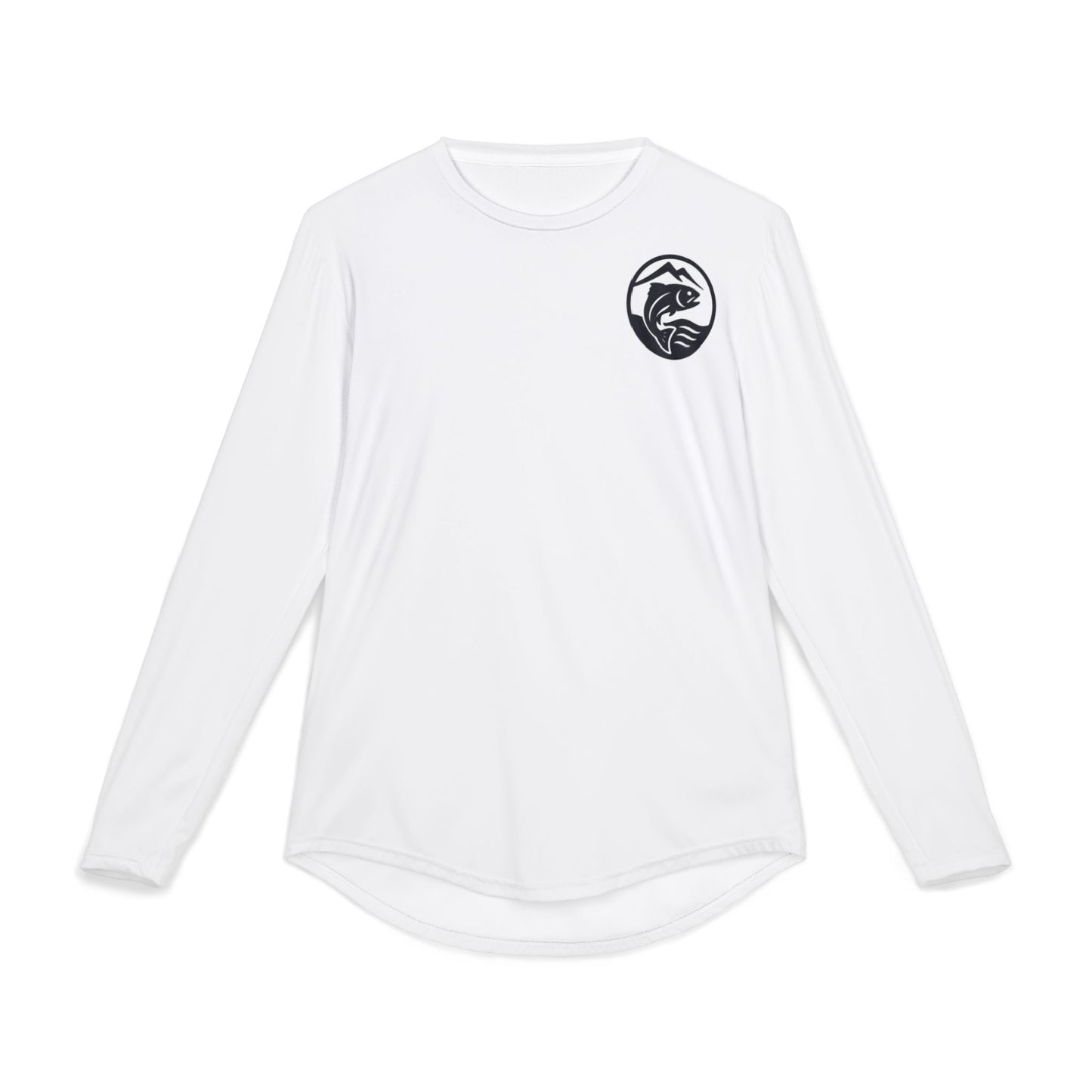 Men's UV Protection Fishing Shirt with Trout Design