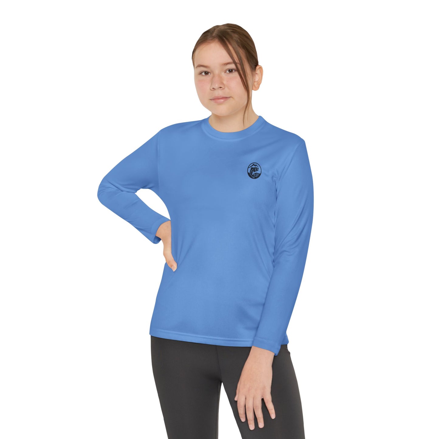 Trouty Water Bear - Youth Long Sleeve Tee