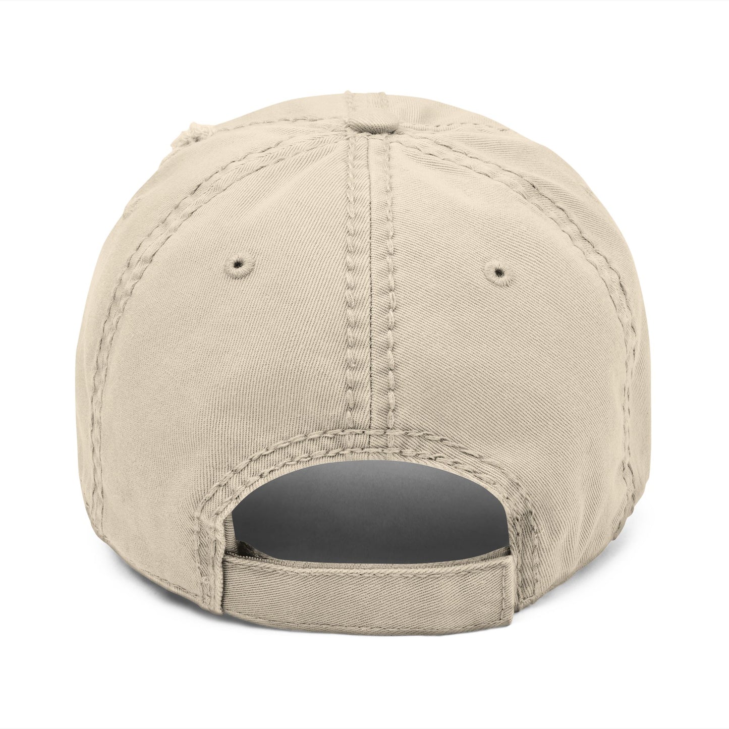 Copy of Trouty Water Distressed Dad Hat - Fishing Lifestyle Cap