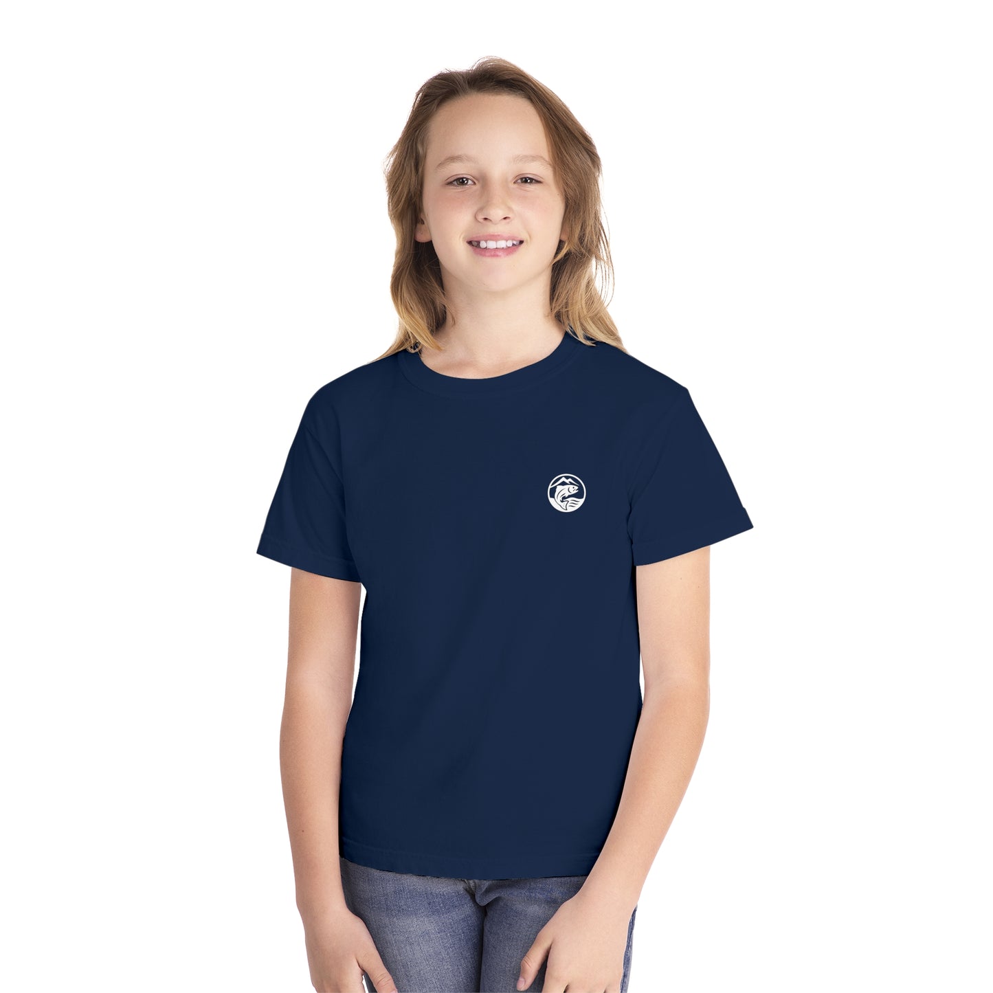 Adventure-Inspired Youth Midweight Tee, Camping Shirt, Outdoor Fun Tee, Kids Hiking Apparel, Nature Outing Top, Travel Shirt